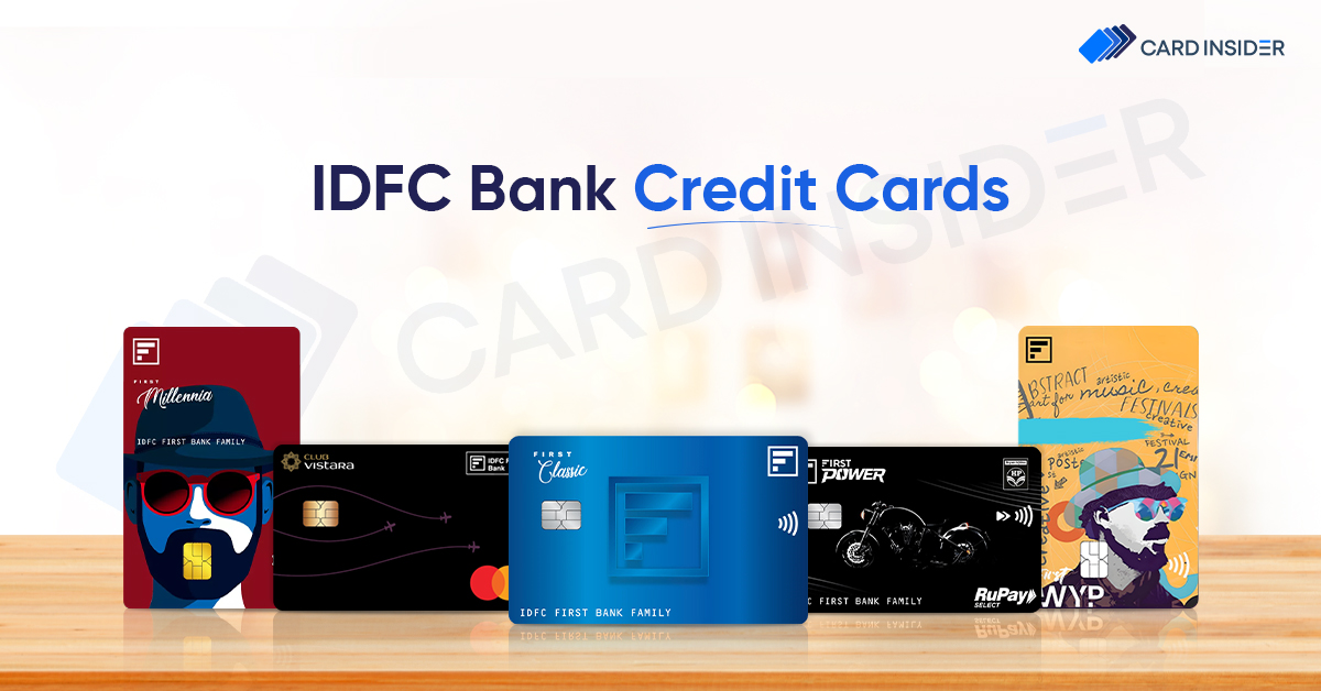 IDFC First Bank Credit Cards