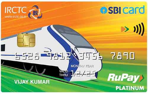 IRCTC Rupay SBI Credit Card