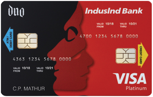 IndusInd Bank Duo Plus Credit Card