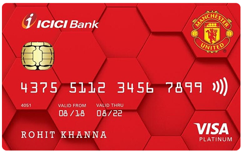 ICICI Bank Manchester United Platinum Credit Card
