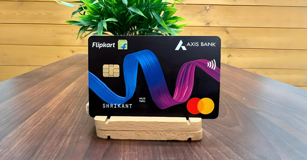 Actual Image of Flipkart Axis Credit Card
