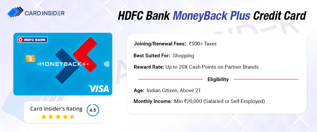 Eligibility Criteria for HDFC MoneyBack Plus