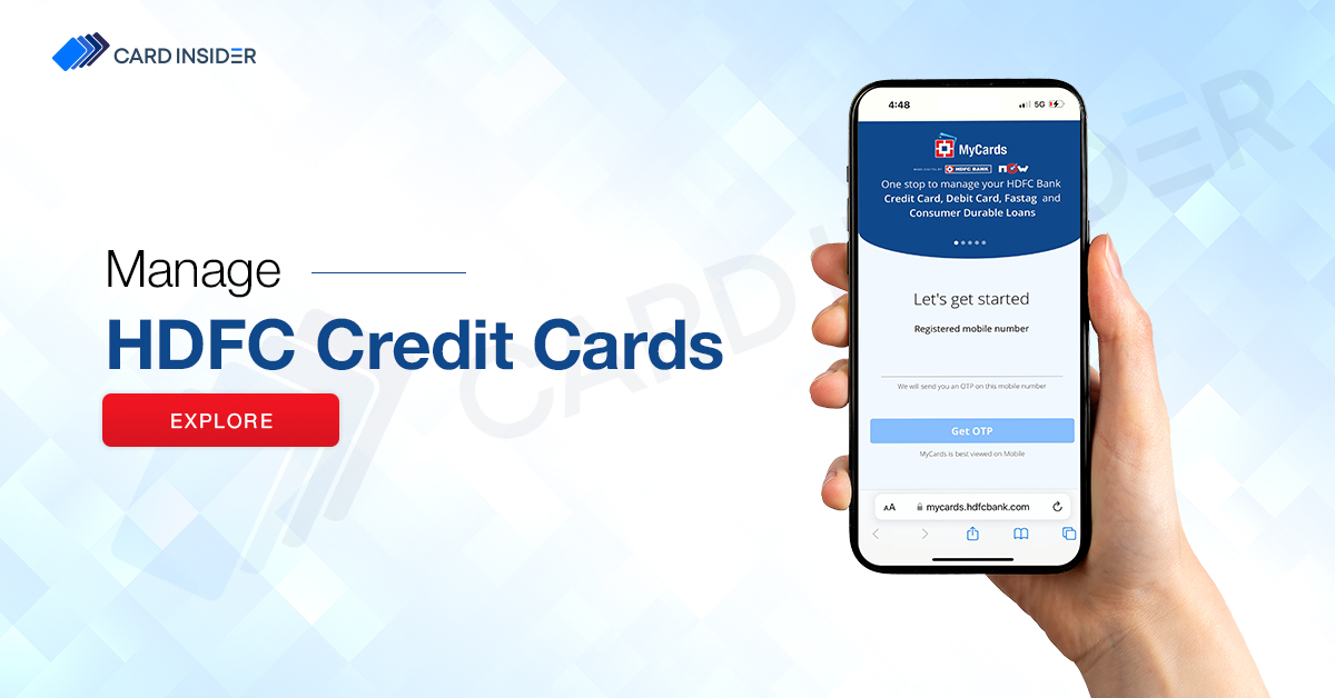 HDFC MyCards: Manage Credit Cards Easily