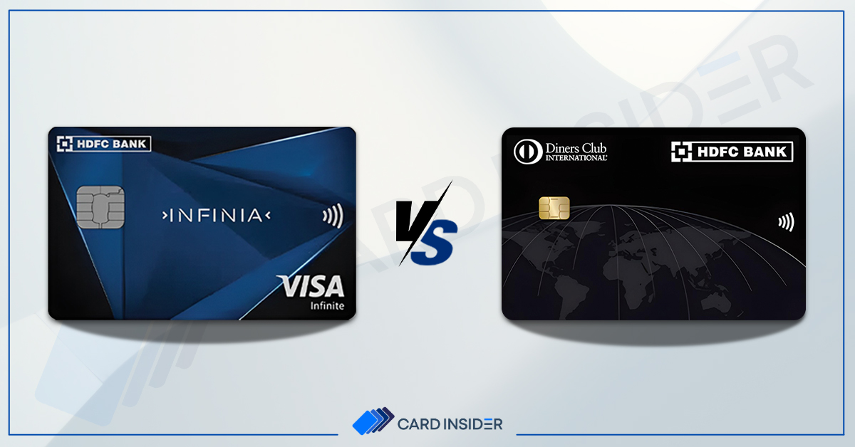 HDFC Infinia Metal Edition Credit Card vs HDFC Diners Club Black