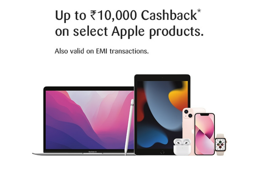 Credit Card Offers on Apple Products-get-10000-cashback