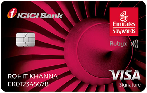 Emirates Skywards ICICI Bank Rubyx Credit Card