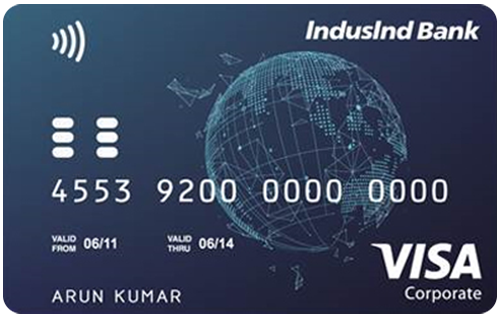 IndusInd Contactless Corporate Credit Card