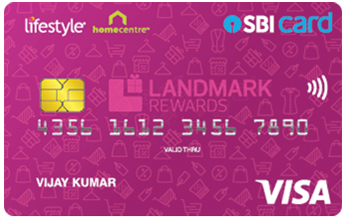 lifestyle home centre sbi card