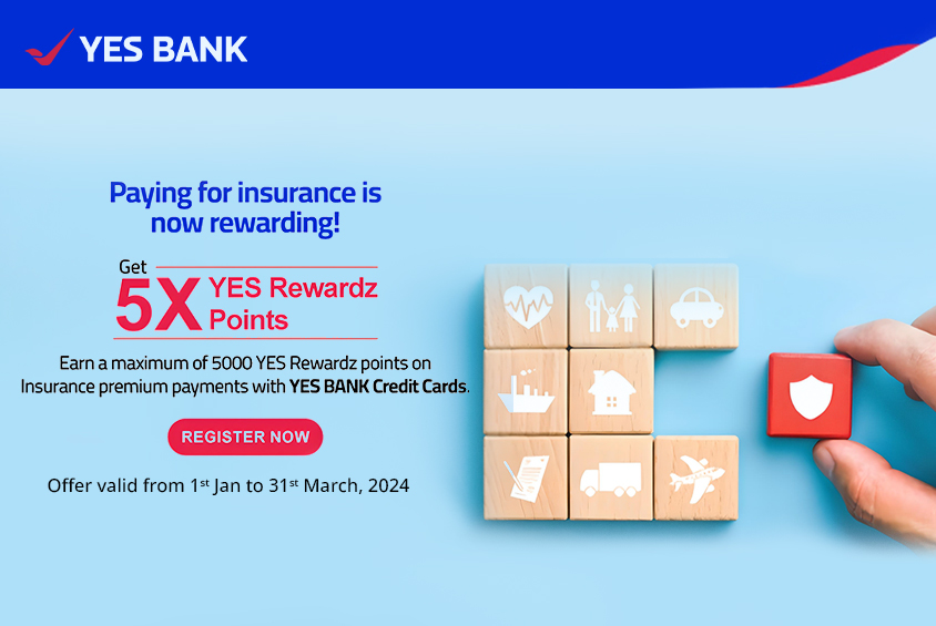 Yes Bank Credit Card Insurance Payment Offer
