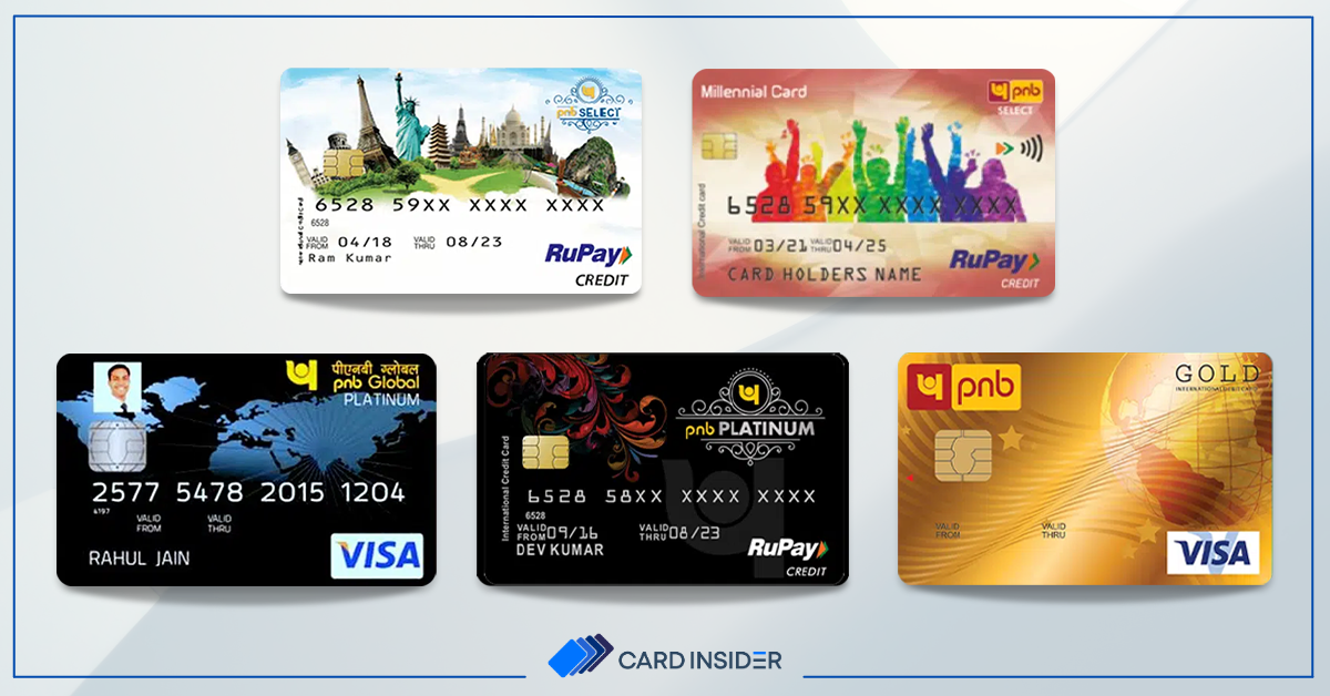 Punjab national bank credit cards