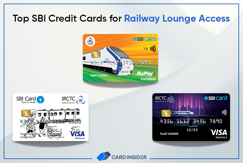 SBI Credit Cards for Free Railway Lounge Access