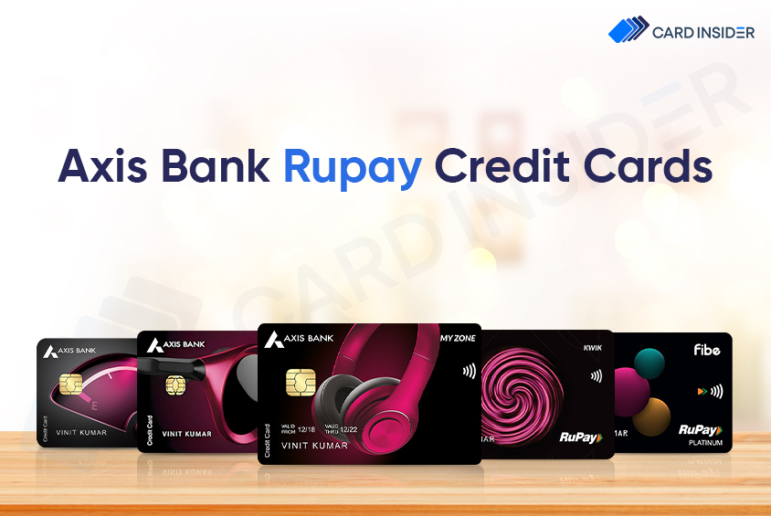 Best Axis Bank RuPay Credit Cards