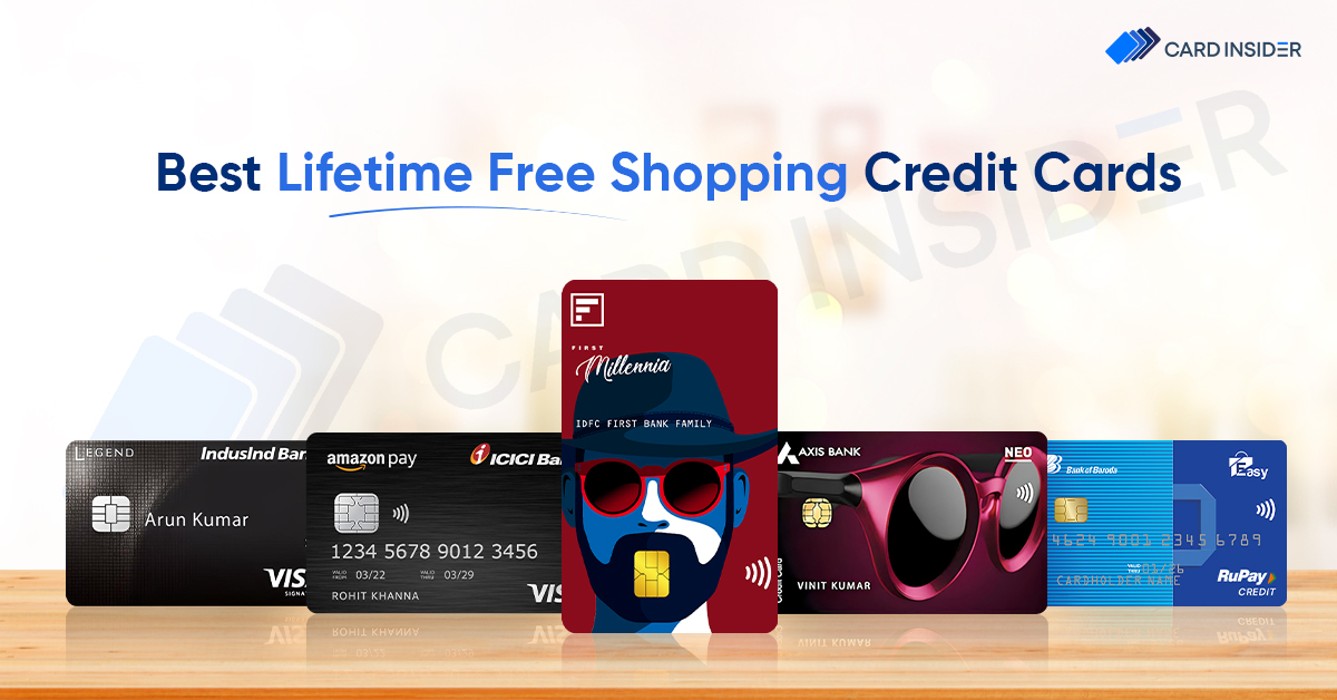 Lifetime Free Shopping Credit Cards
