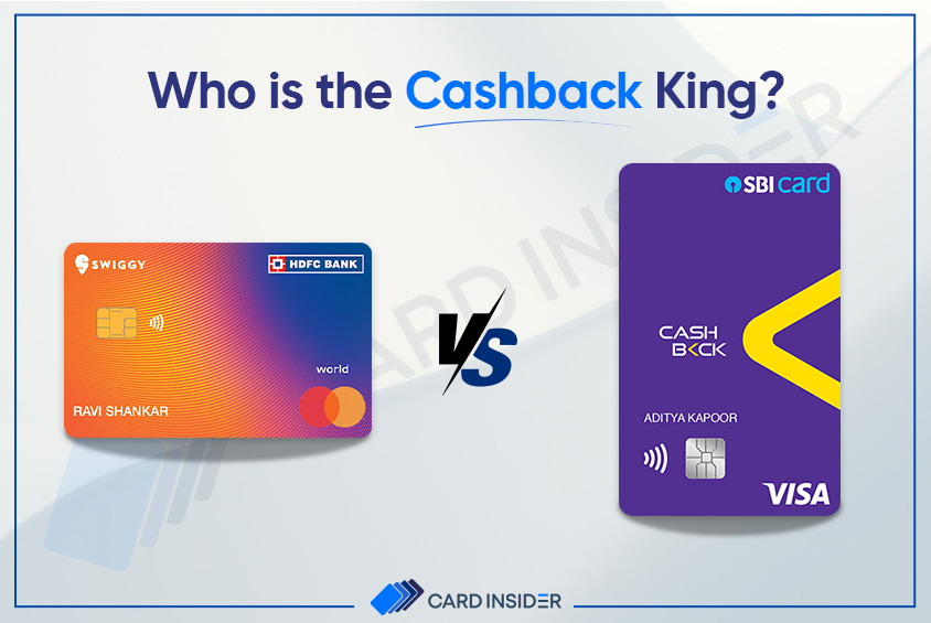 Cashback SBI Vs Swiggy HDFC Credit Card