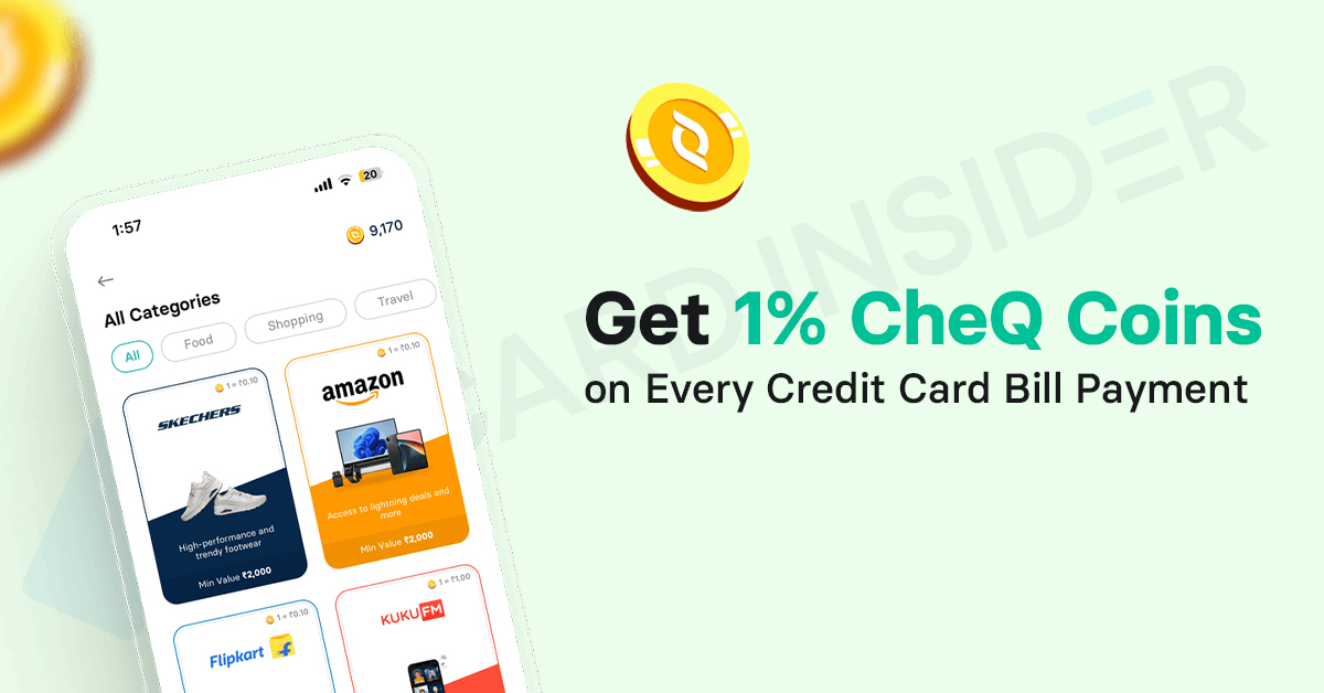 Credit Card Bill Payments With CheQ