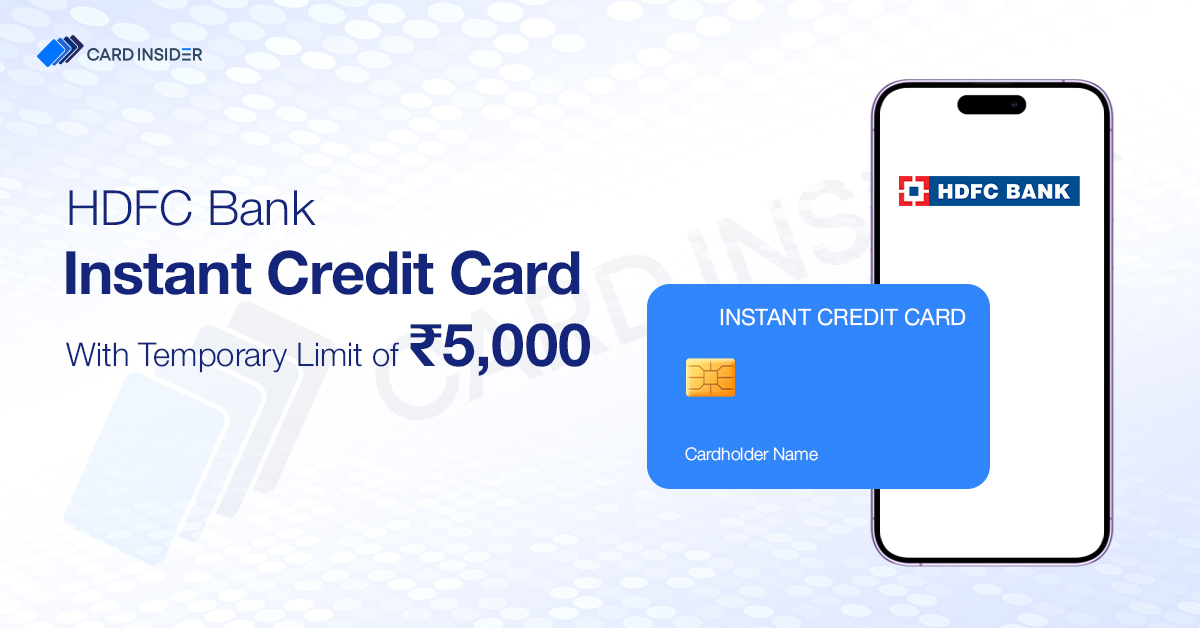HDFC Bank Instant Credit Card