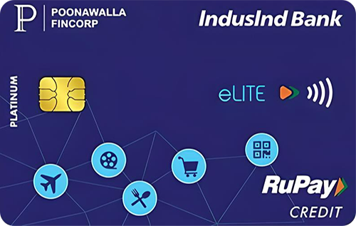 Poonawalla Fincorp IndusInd Bank eLITE RuPay Credit Card